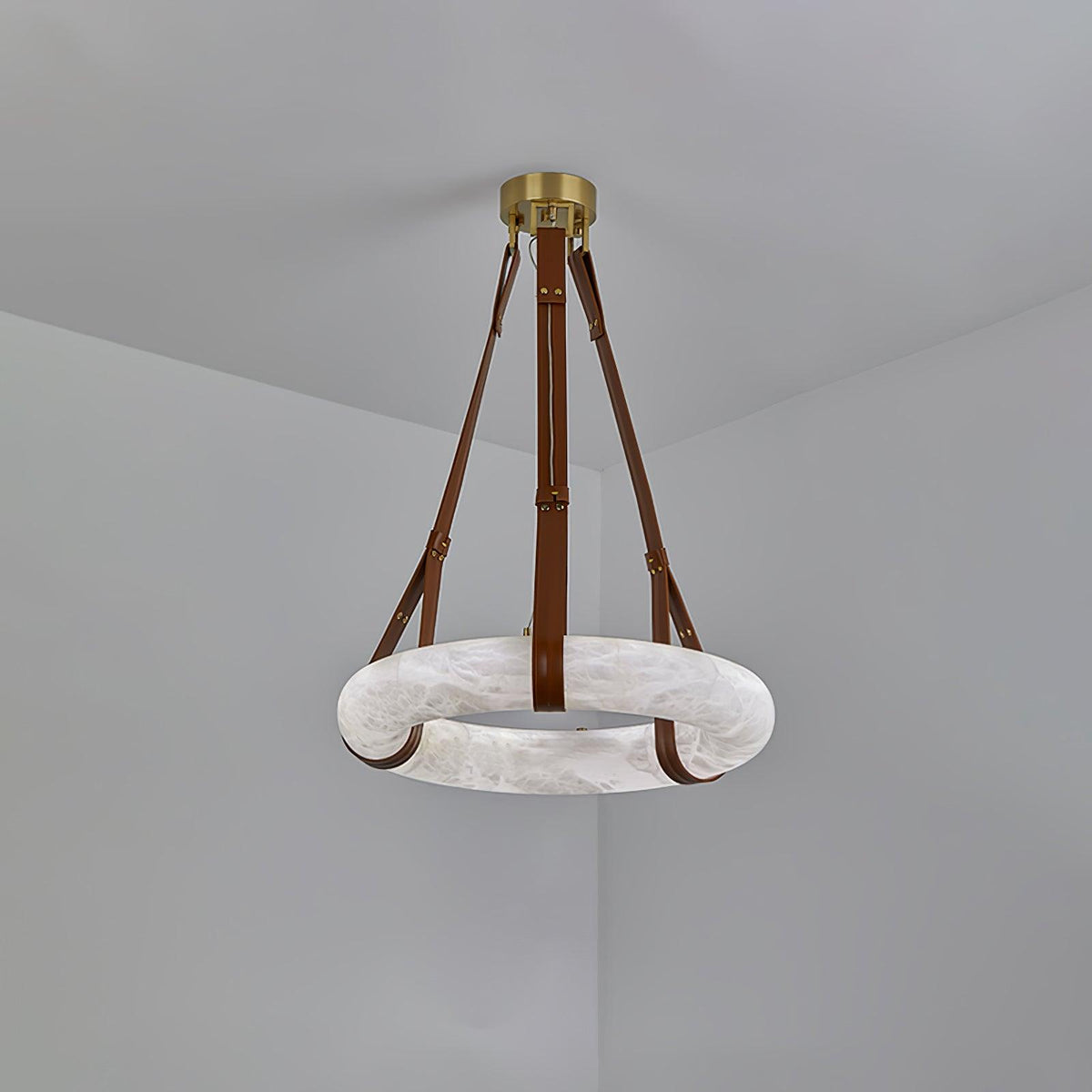 Rardenara Alabaster Pendant Light-Moonnatur