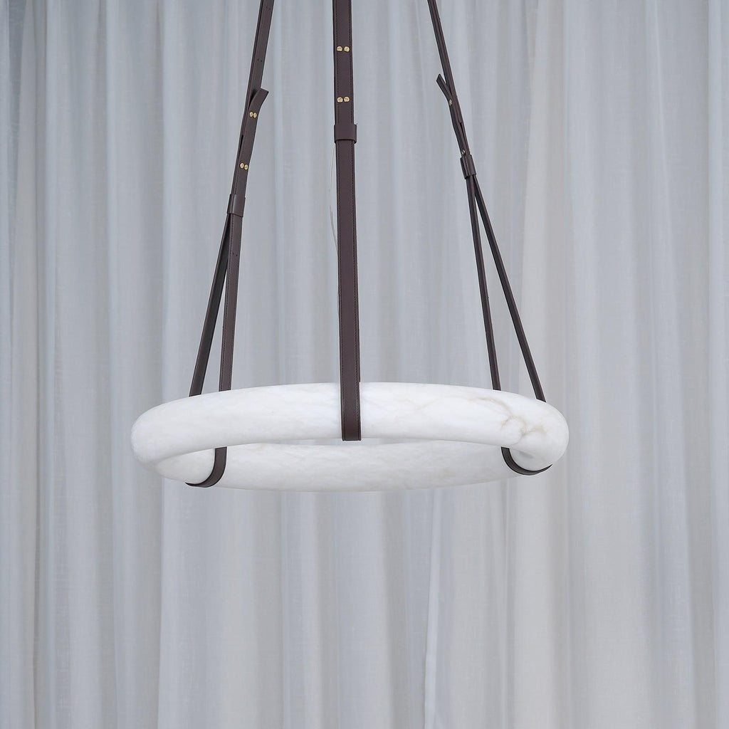 Rardenara Alabaster Pendant Light-Moonnatur