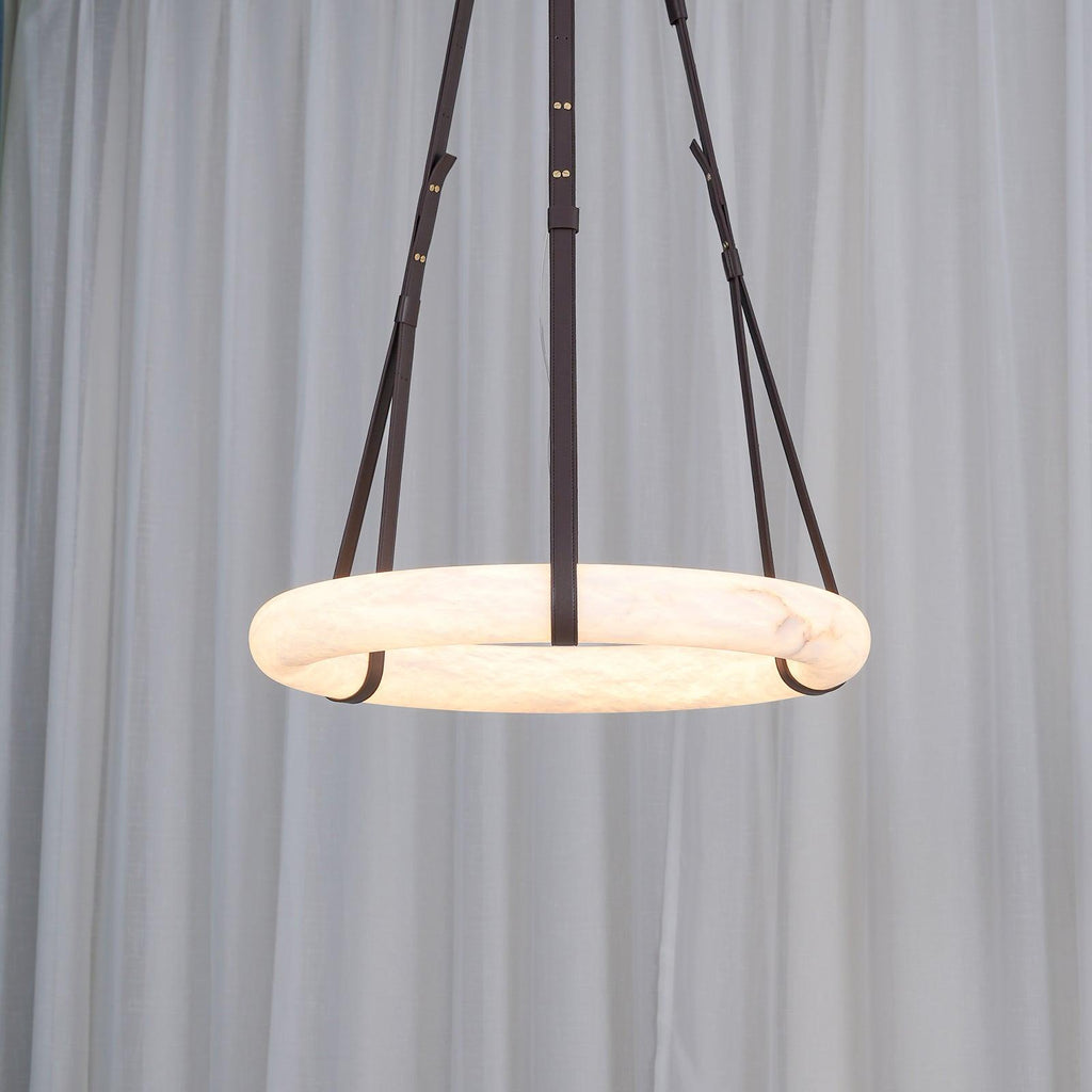Rardenara Alabaster Pendant Light-Moonnatur