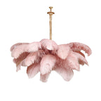 Kardenina Feather Chandelier-Moonnatur