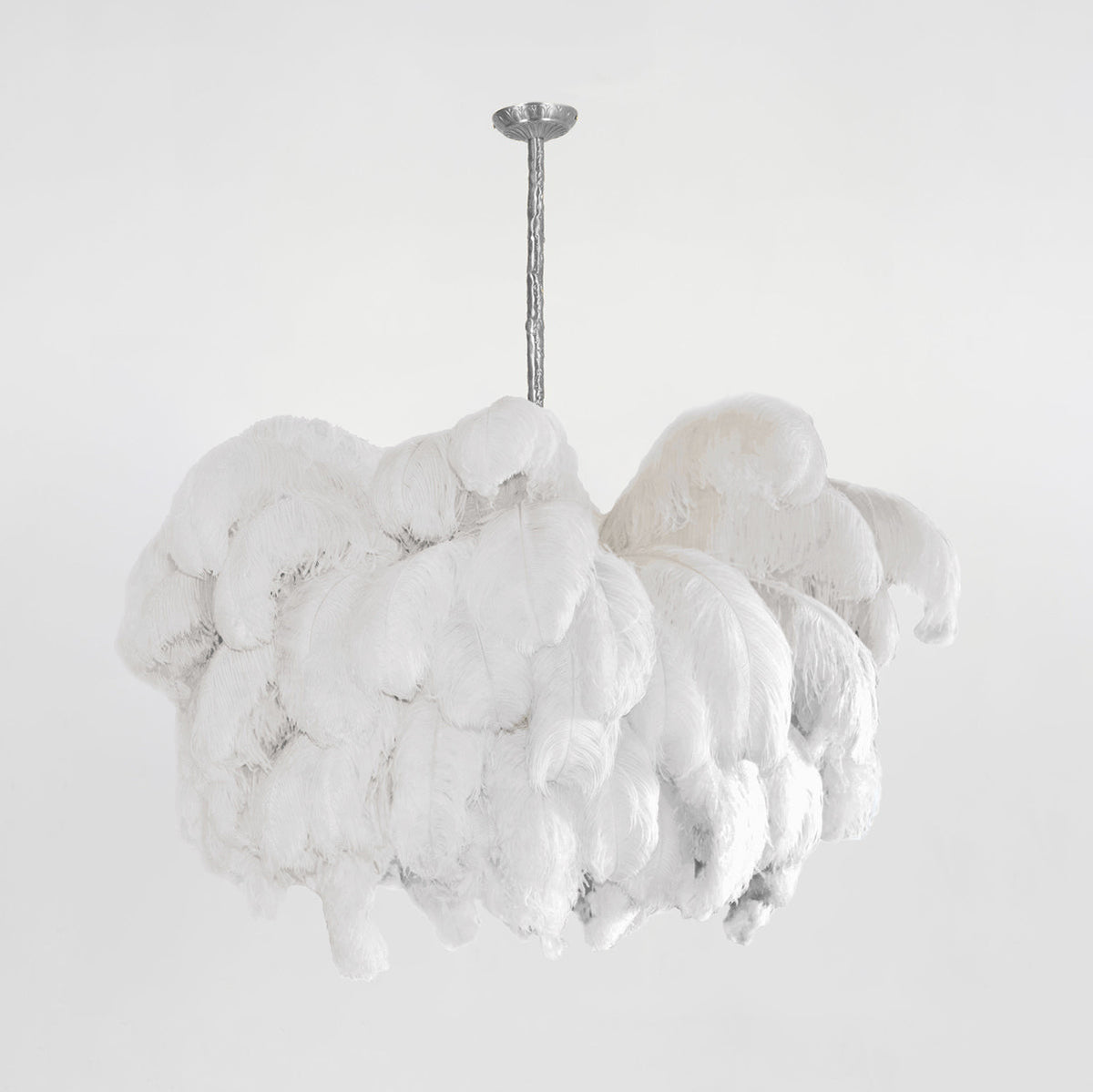 Kardenina Feather Chandelier-Moonnatur