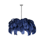 Kardenina Feather Chandelier-Moonnatur
