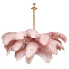Kardenina Feather Chandelier-Moonnatur