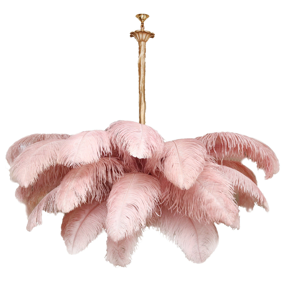 Kardenina Feather Chandelier-Moonnatur
