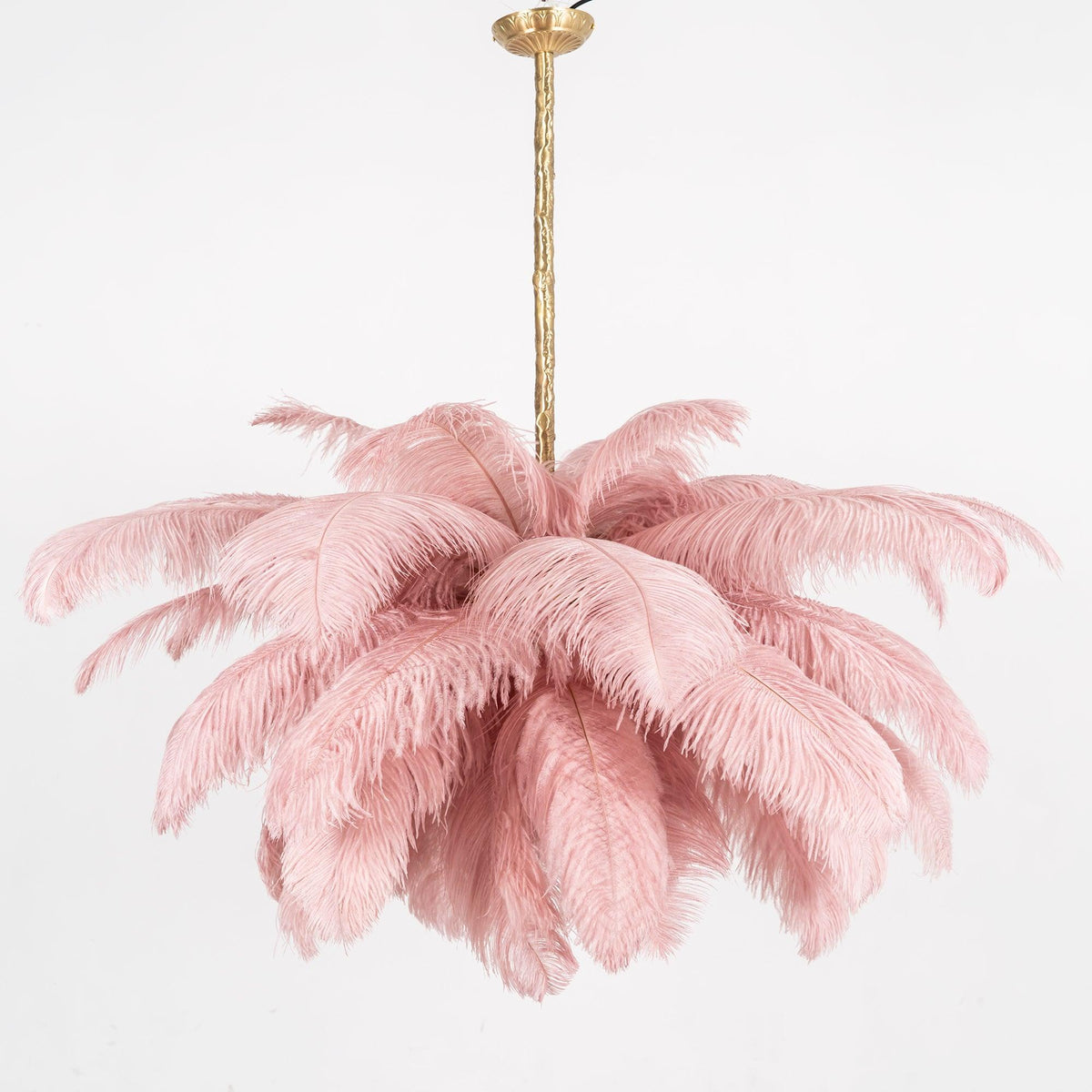 Kardenina Feather Chandelier-Moonnatur