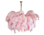 Kardenina Feather Chandelier-Moonnatur
