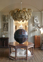 Kardenina Feather Chandelier-Moonnatur
