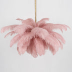 Kardenina Feather Chandelier-Moonnatur