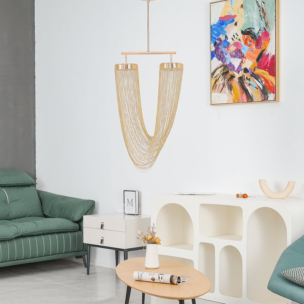 Ravelara Metal Pendant Light-Moonnatur