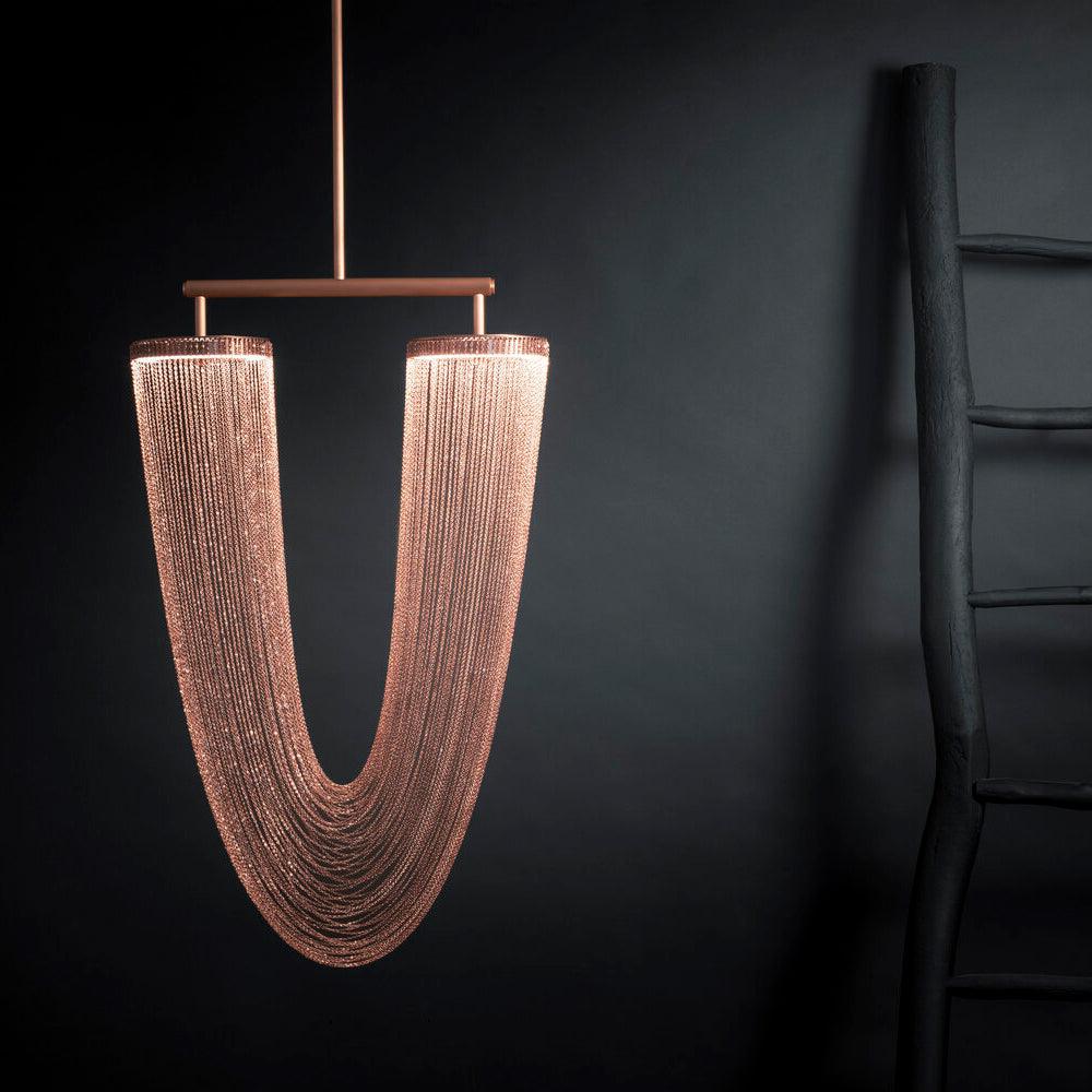 Ravelara Metal Pendant Light-Moonnatur