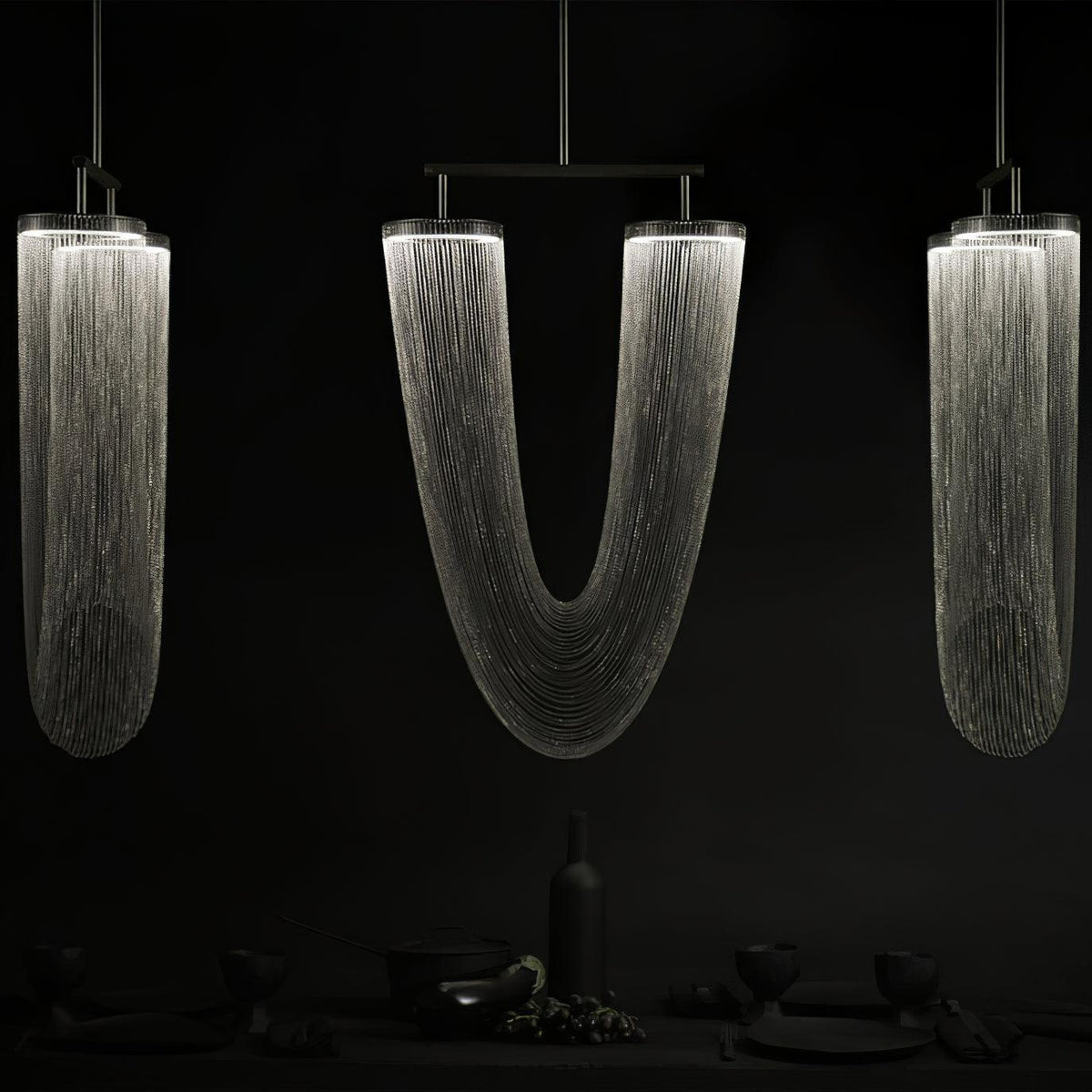 Ravelara Metal Pendant Light-Moonnatur