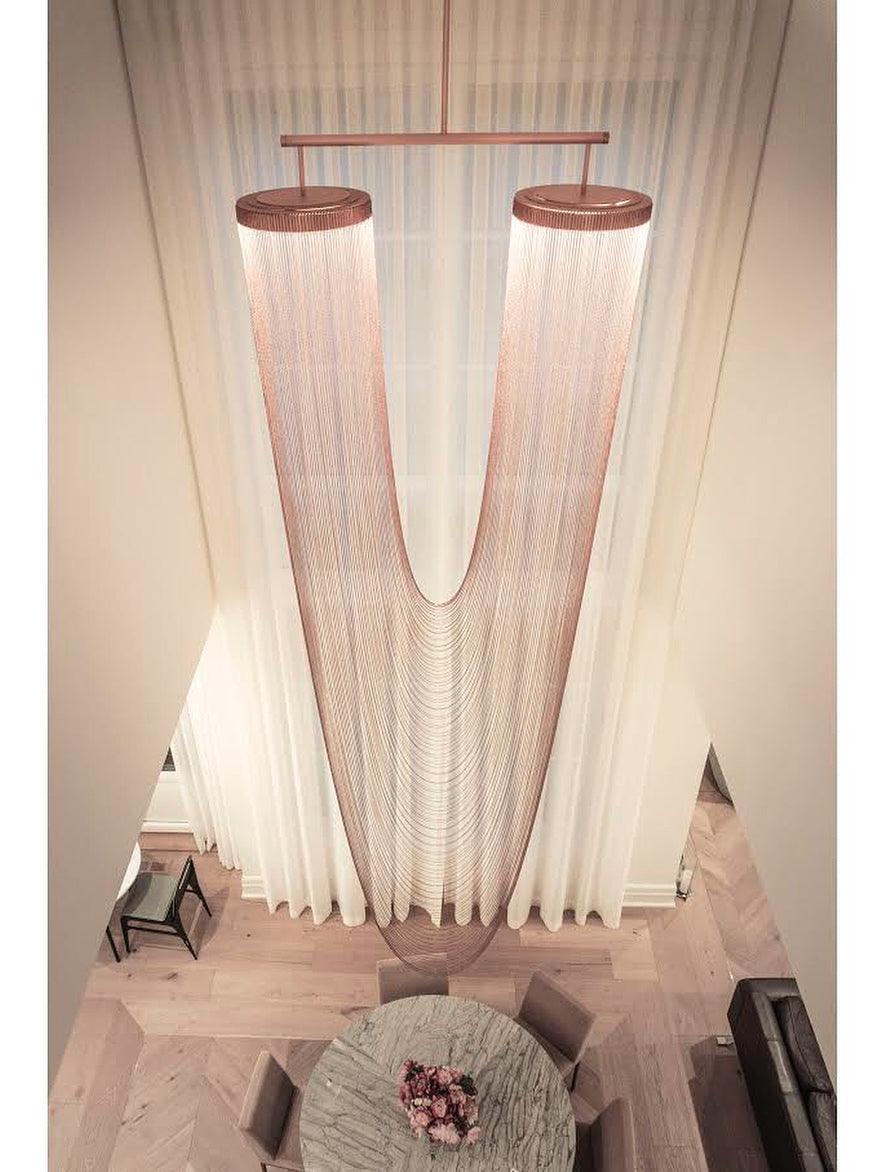 Ravelara Metal Pendant Light-Moonnatur