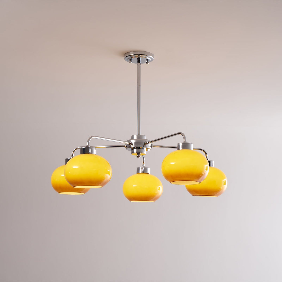 Ardenera Glass Chandelier-Moonnatur