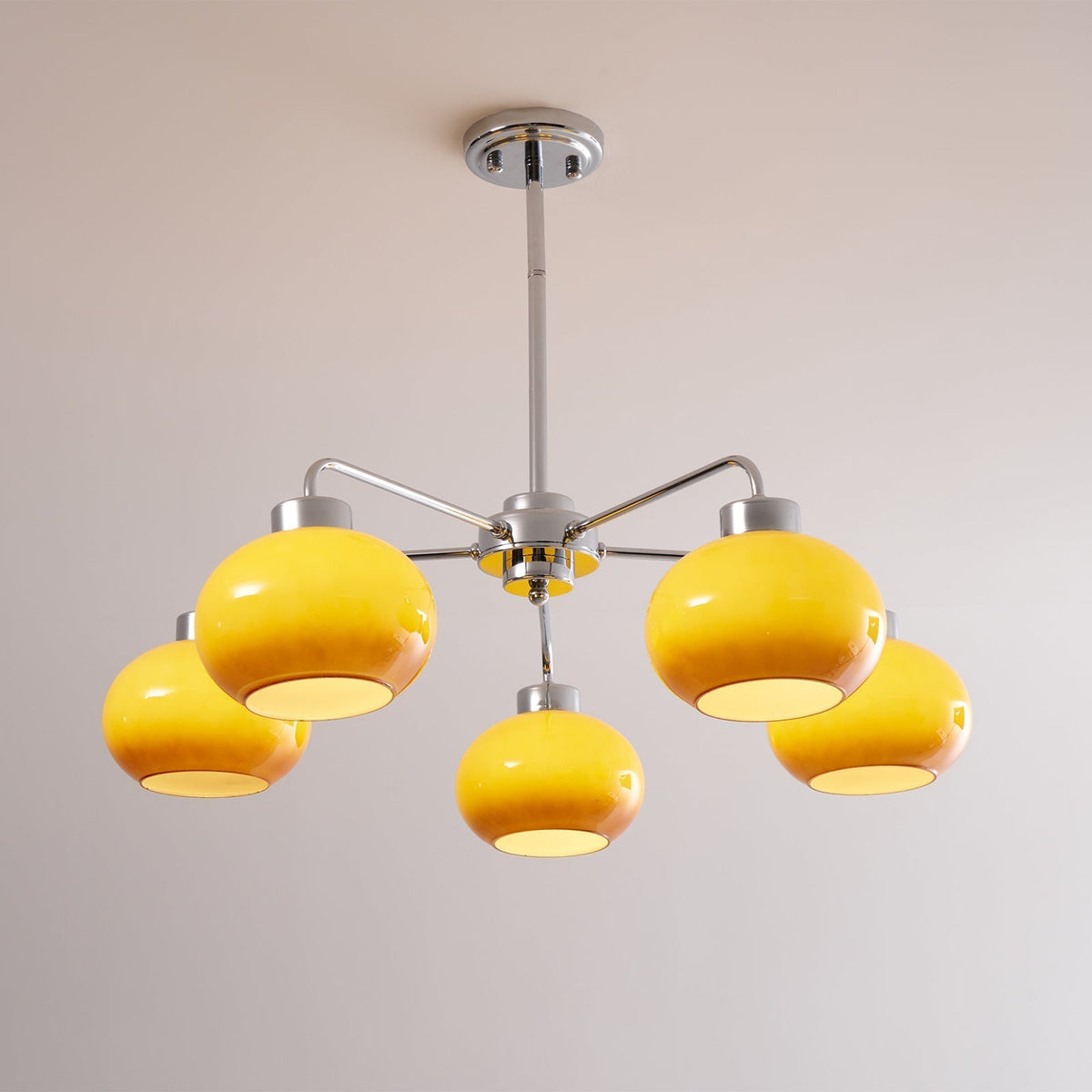 Ardenera Glass Chandelier-Moonnatur