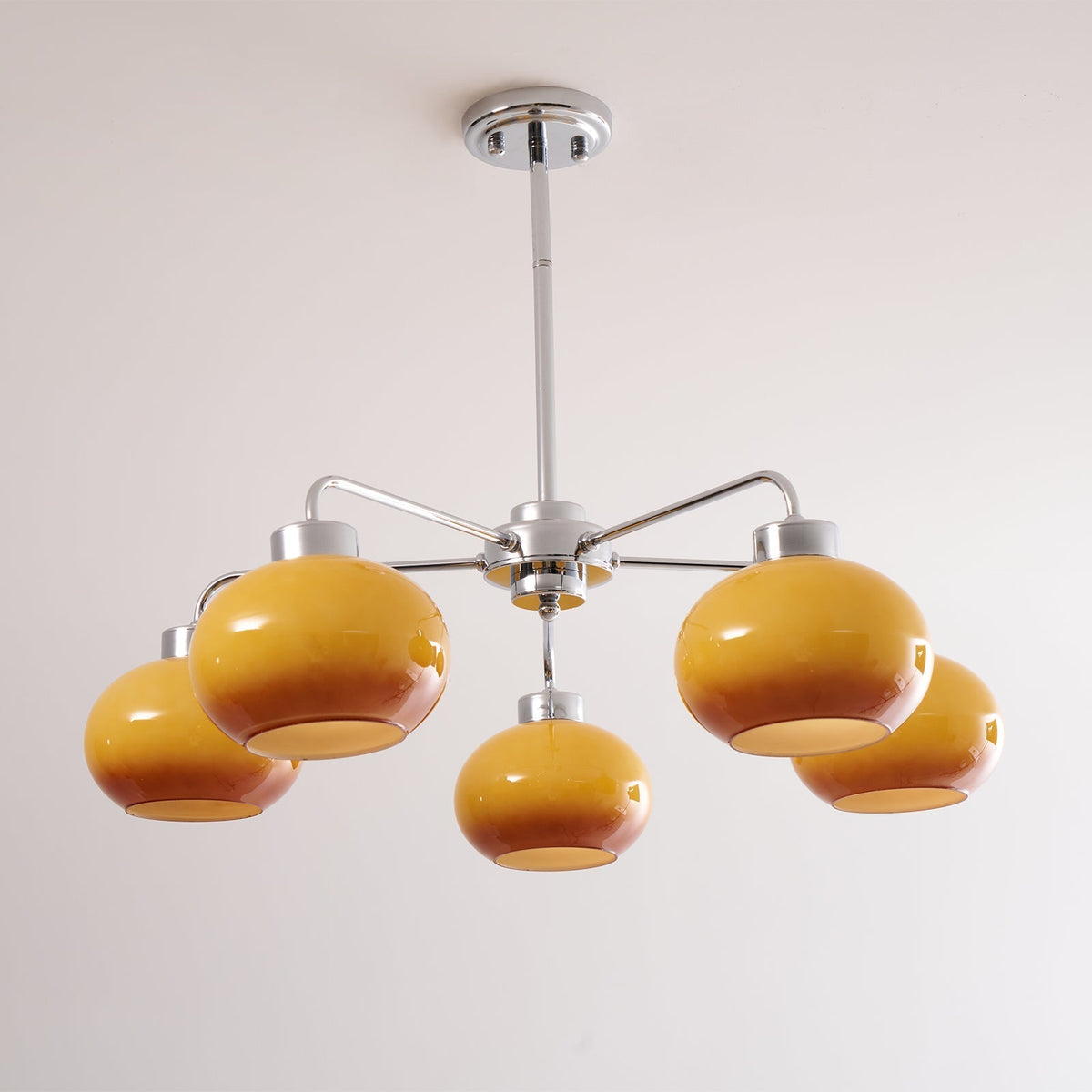 Ardenera Glass Chandelier-Moonnatur