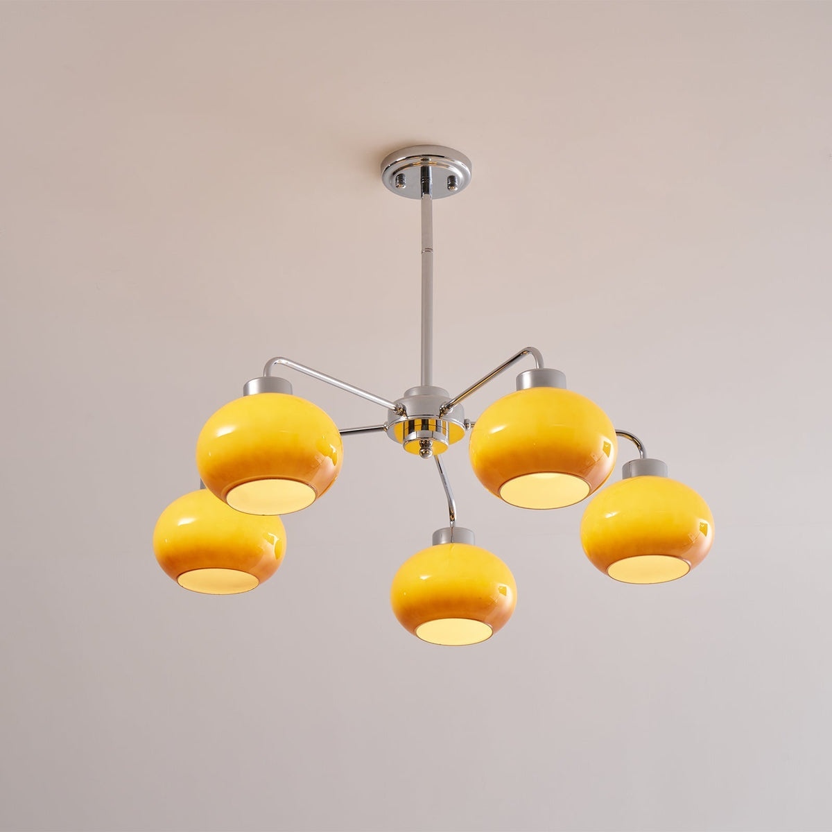Ardenera Glass Chandelier-Moonnatur