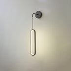 Hathereris Brass Wall Light-Moonnatur