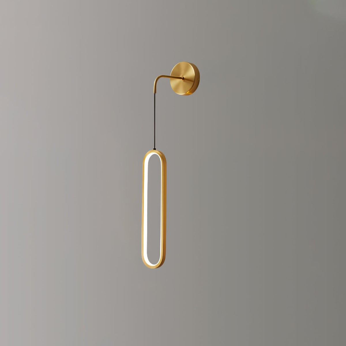 Hathereris Brass Wall Light-Moonnatur