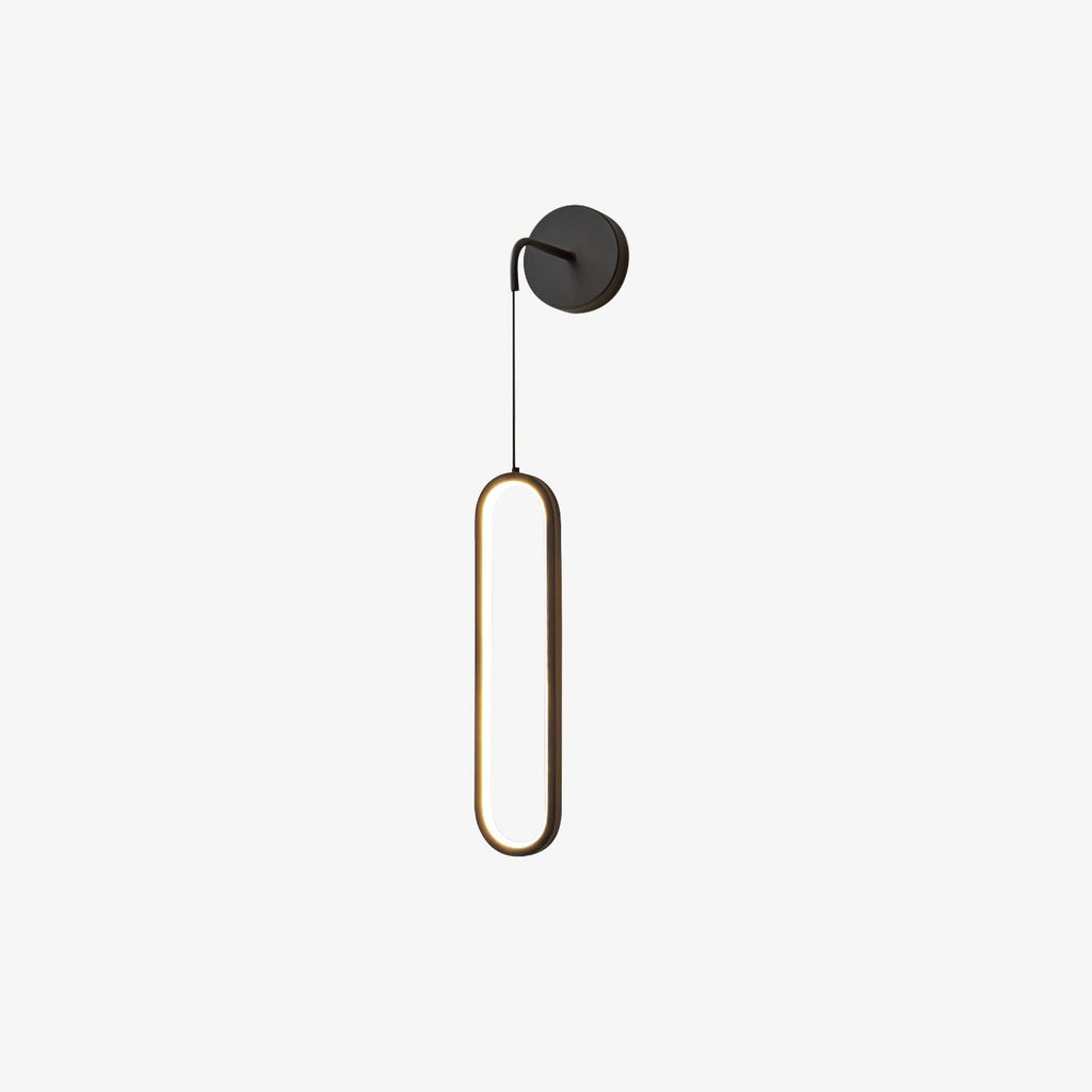 Hathereris Brass Wall Light-Moonnatur