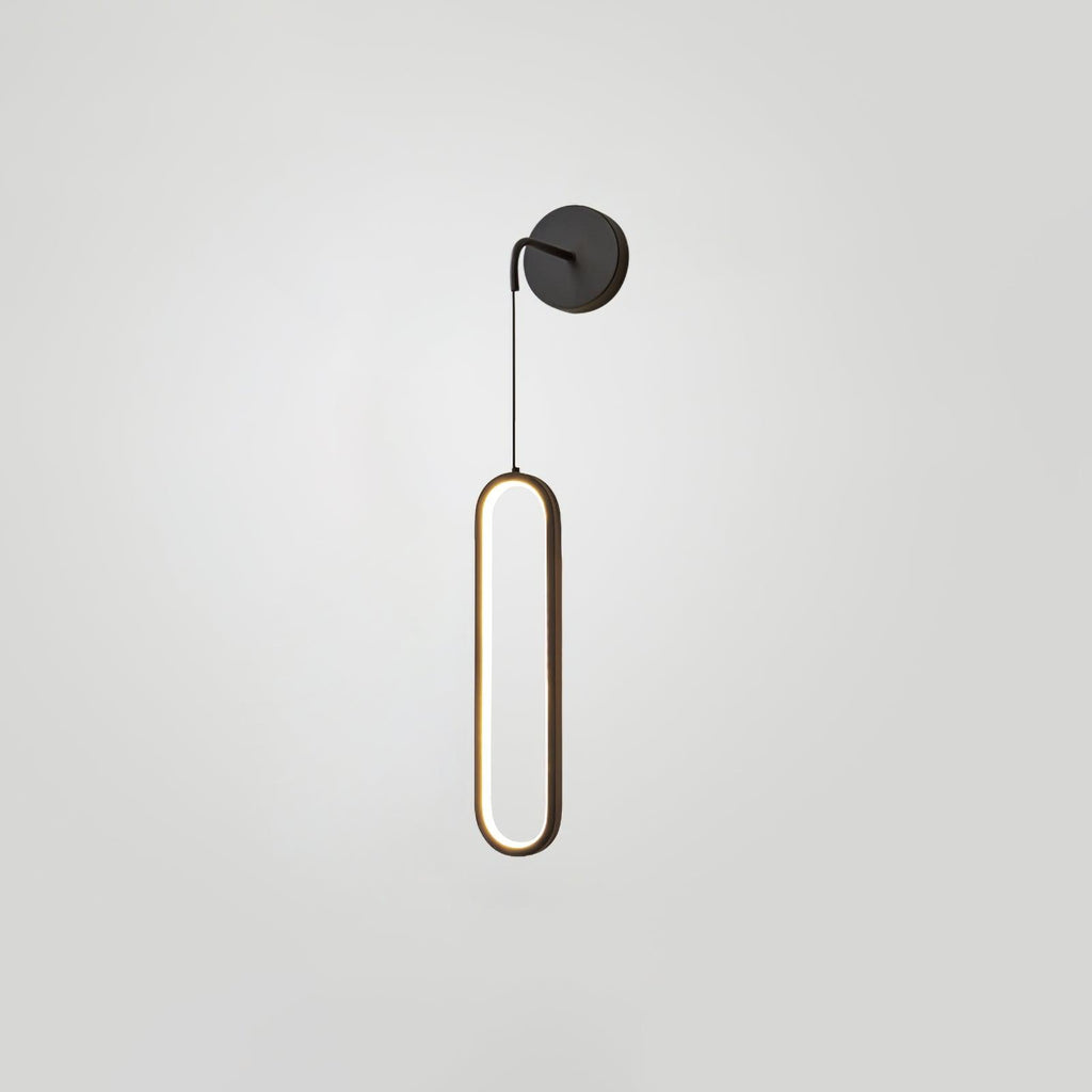 Hathereris Brass Wall Light-Moonnatur