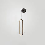 Hathereris Brass Wall Light-Moonnatur