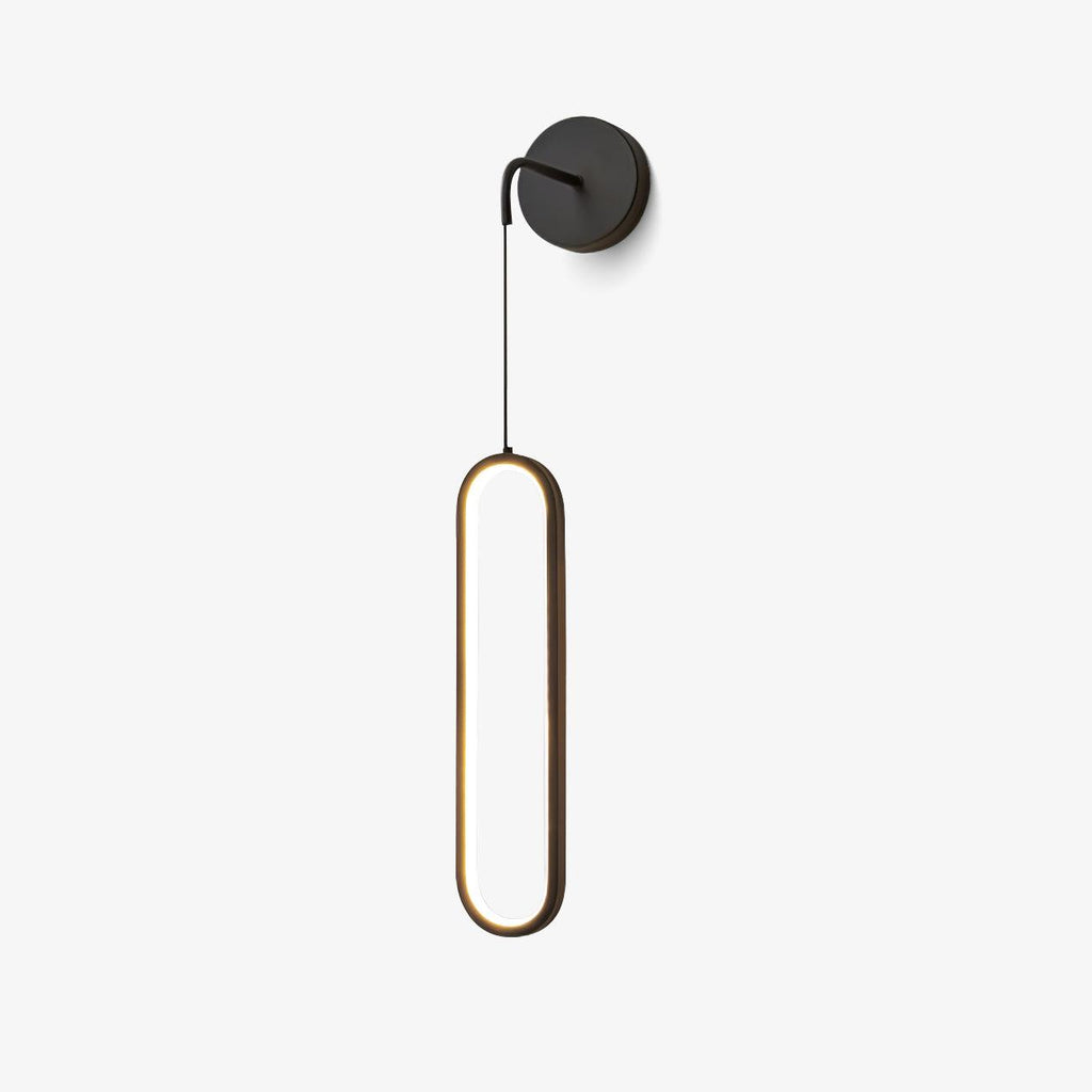 Hathereris Brass Wall Light-Moonnatur