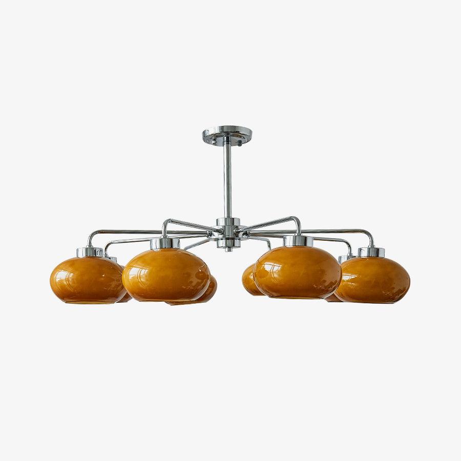 Ardenera Glass Chandelier-Moonnatur
