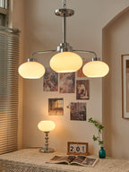 Ardenera Glass Chandelier-Moonnatur