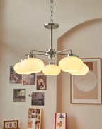 Ardenera Glass Chandelier-Moonnatur