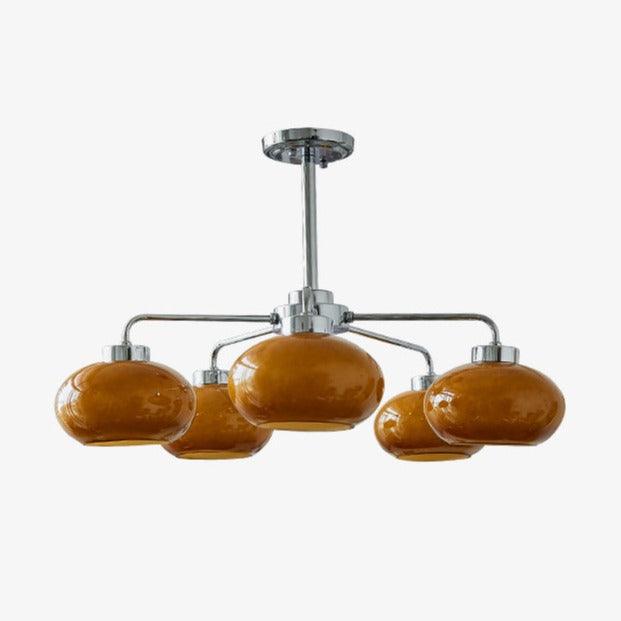 Ardenera Glass Chandelier-Moonnatur