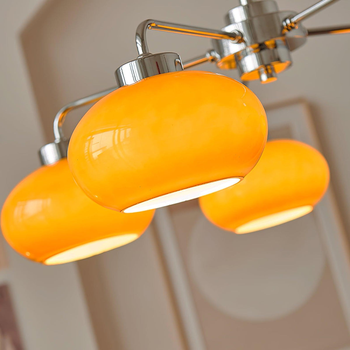 Ardenera Glass Chandelier-Moonnatur