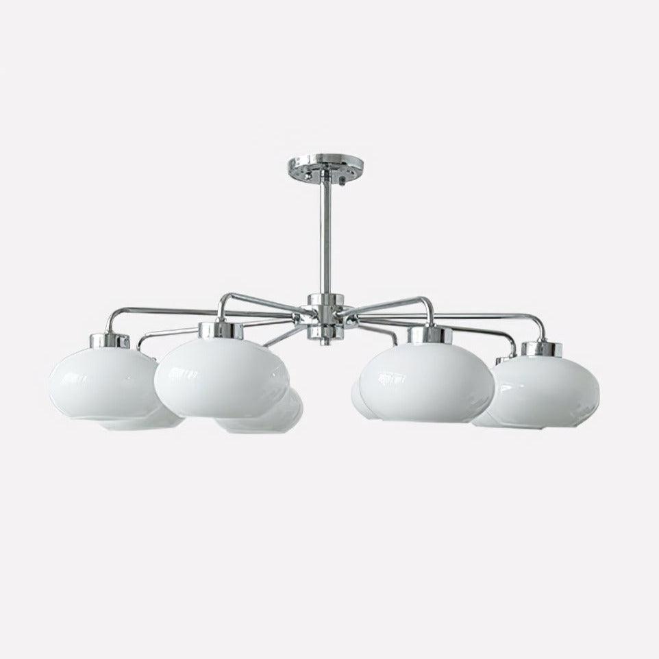 Ardenera Glass Chandelier-Moonnatur