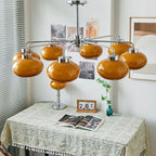 Ardenera Glass Chandelier-Moonnatur