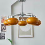 Ardenera Glass Chandelier-Moonnatur