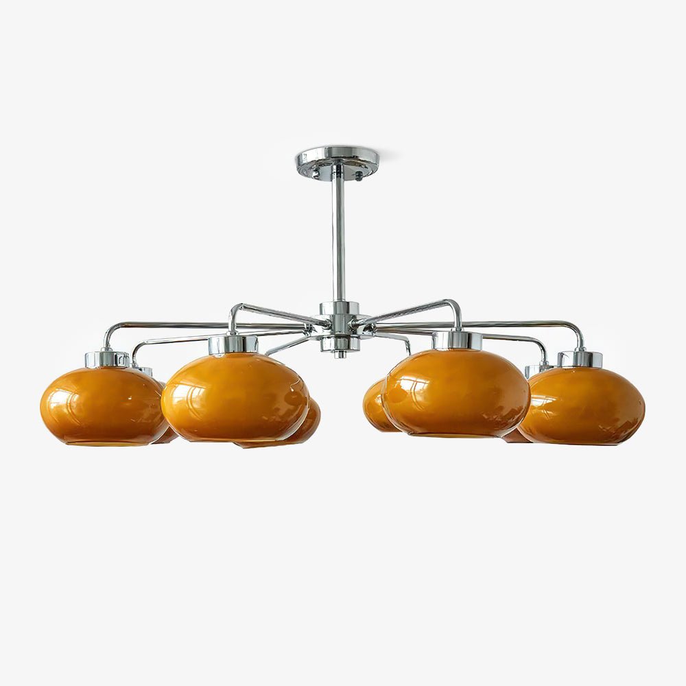 Ardenera Glass Chandelier-Moonnatur