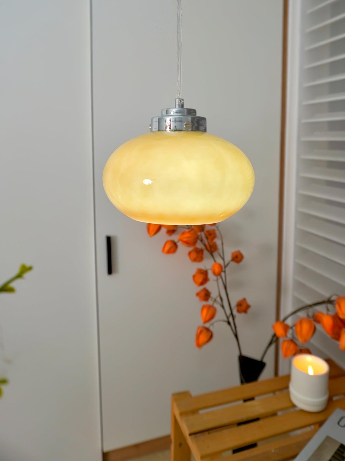 Brackera Glass Pendant Light-Moonnatur