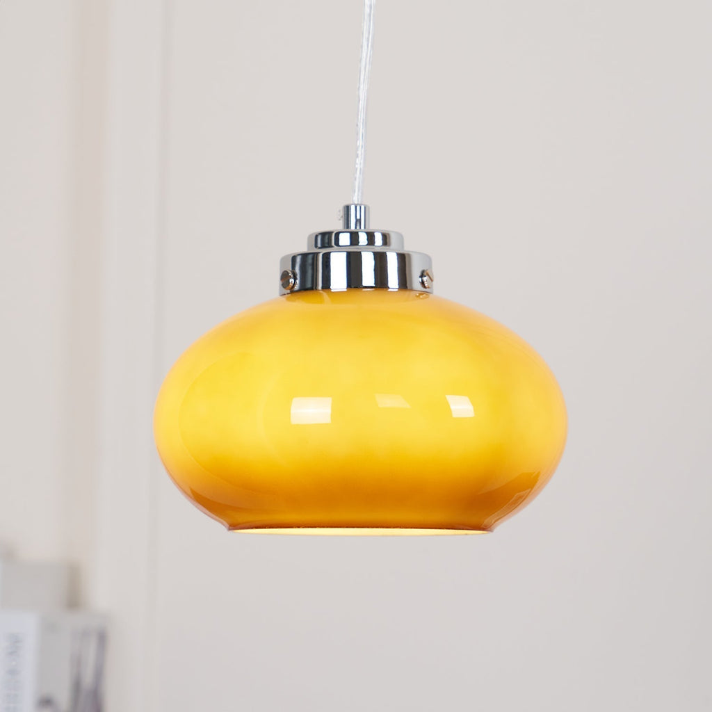 Brackera Glass Pendant Light-Moonnatur