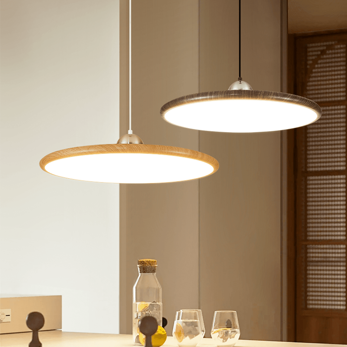 Corenelia Acrylic Pendant Light-Moonnatur