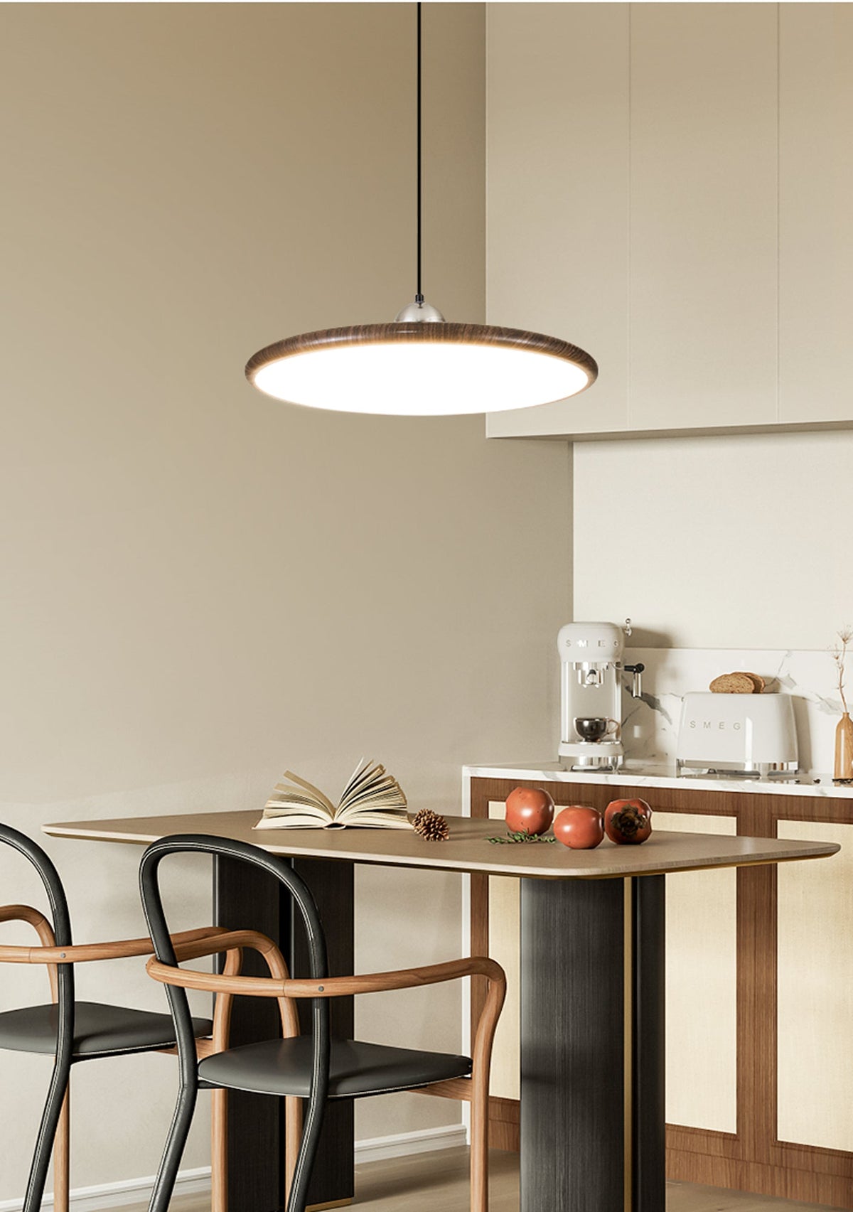 Corenelia Acrylic Pendant Light-Moonnatur
