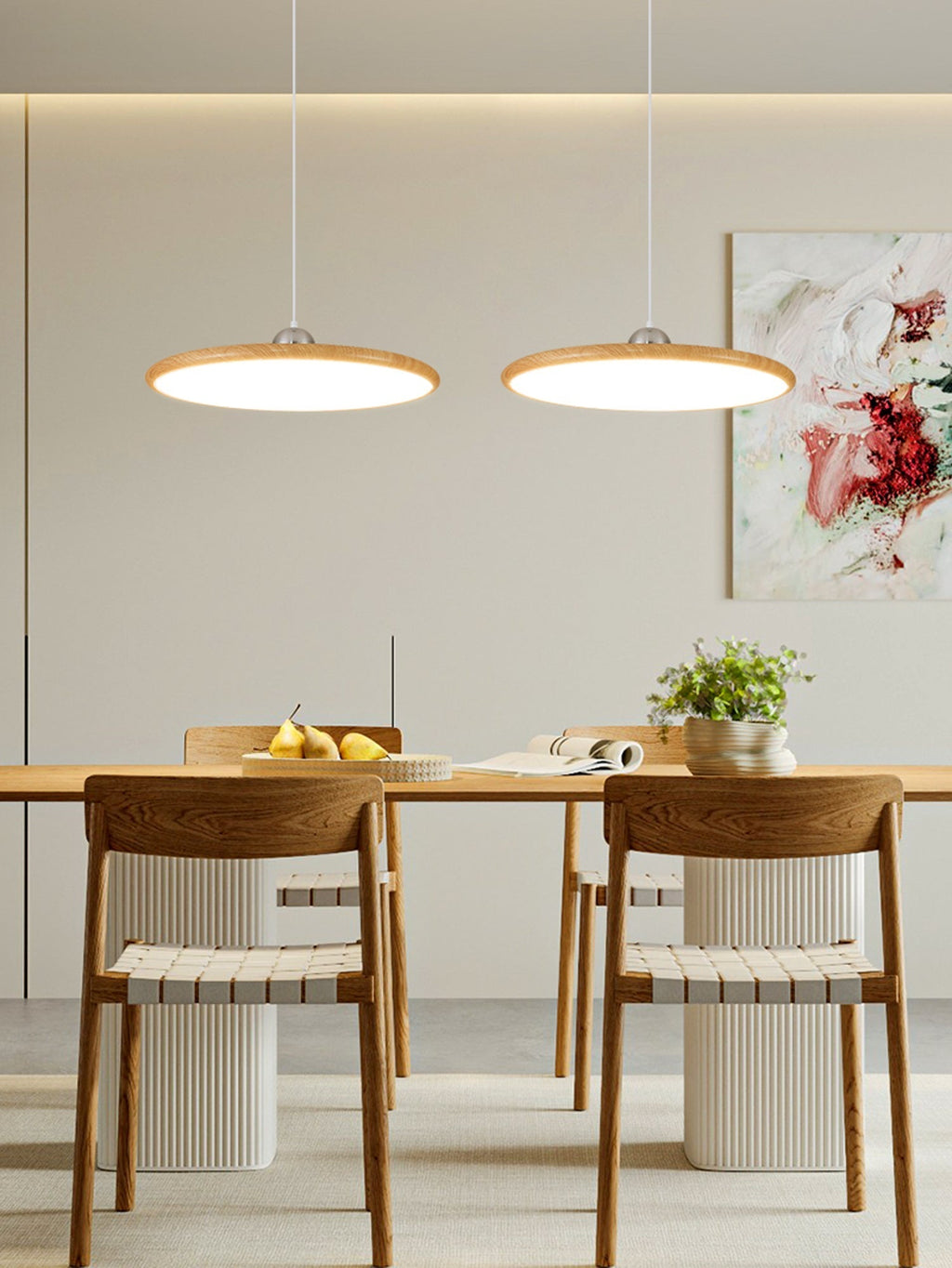 Corenelia Acrylic Pendant Light-Moonnatur