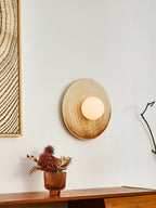 Brierelle Ceramic Wall Light-Moonnatur