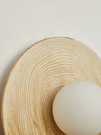 Brierelle Ceramic Wall Light-Moonnatur