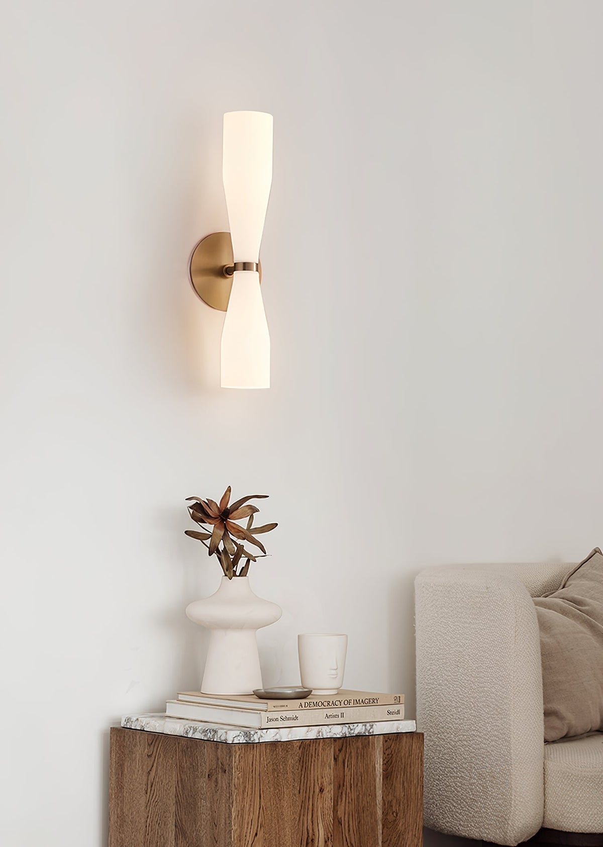 Erlenis Glass Wall Light-Moonnatur