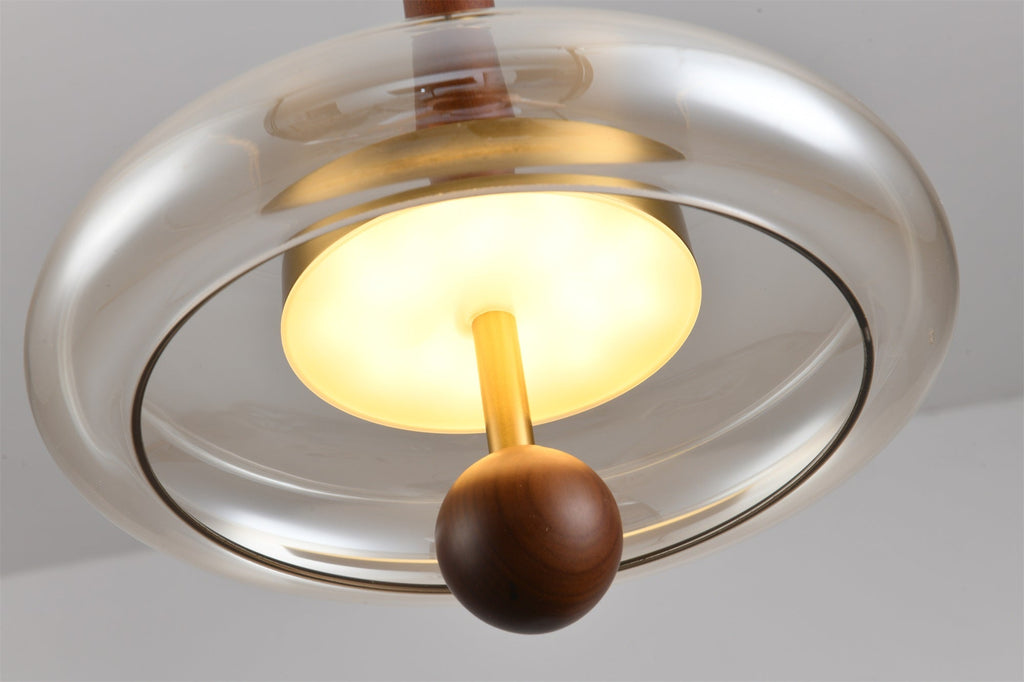 Baldenheath Glass Pendant Light-Moonnatur
