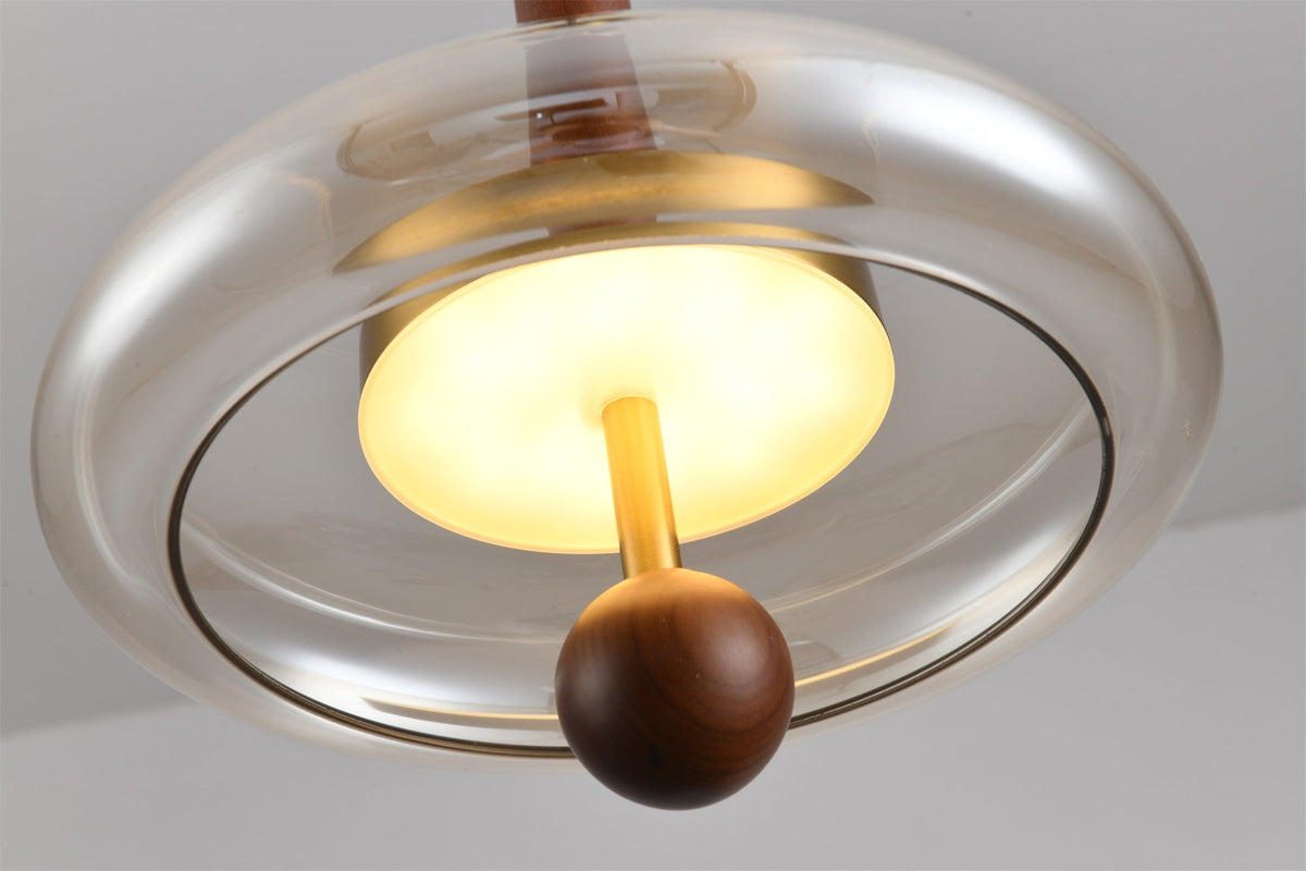 Baldenheath Glass Pendant Light-Moonnatur