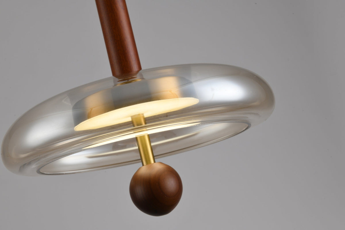 Baldenheath Glass Pendant Light-Moonnatur