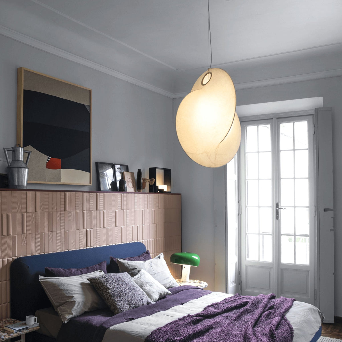 Lavenara Cocoon Pendant Light-Moonnatur
