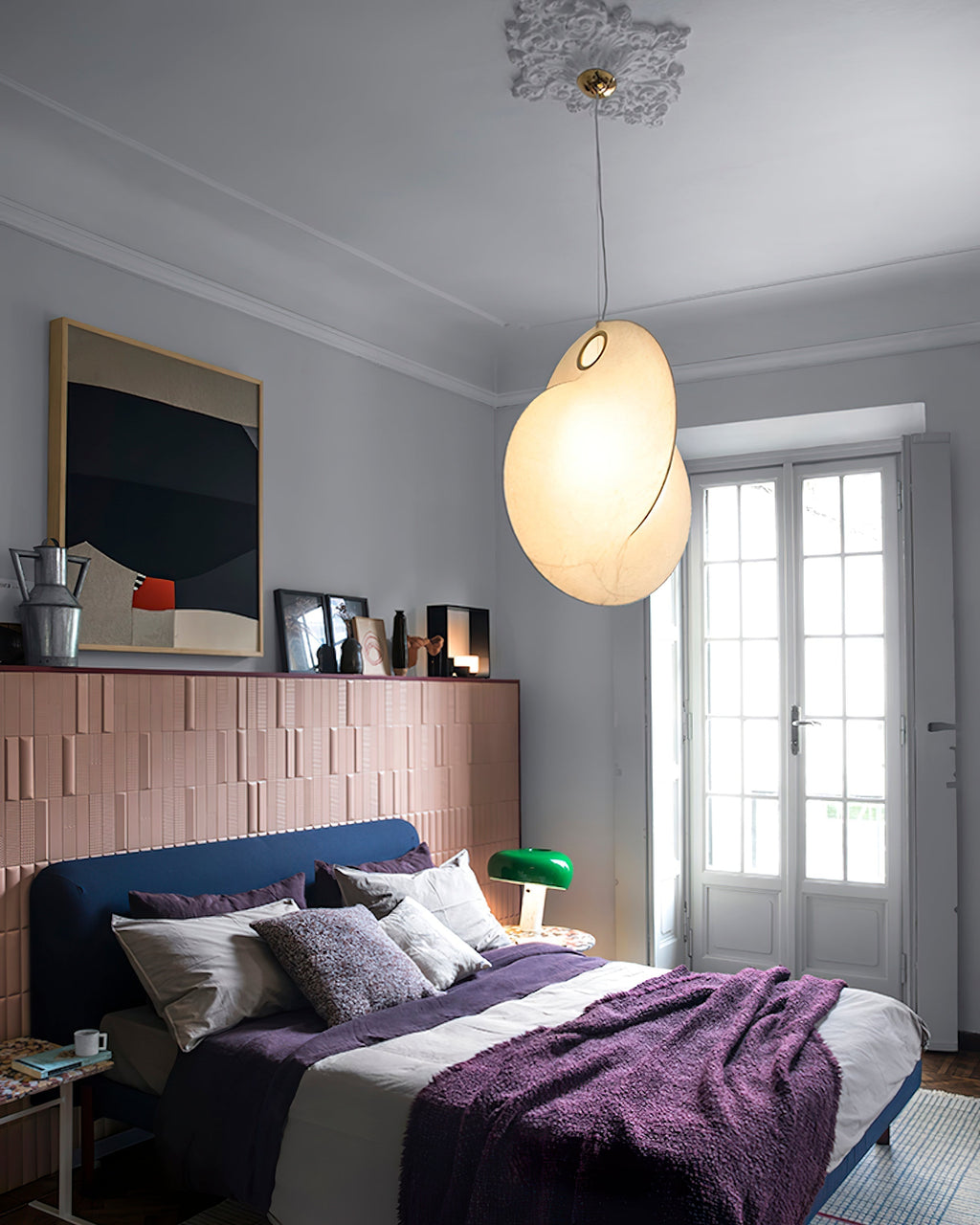 Lavenara Cocoon Pendant Light-Moonnatur
