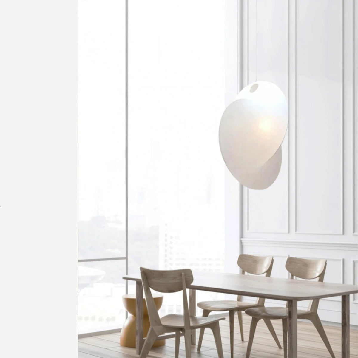 Lavenara Cocoon Pendant Light-Moonnatur