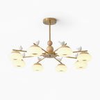 Ilvenlyn Oak Chandelier-Moonnatur